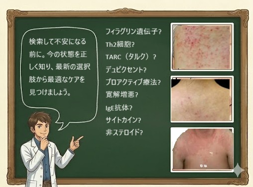 アトピー性皮膚炎（重症・紅皮症にも対応）